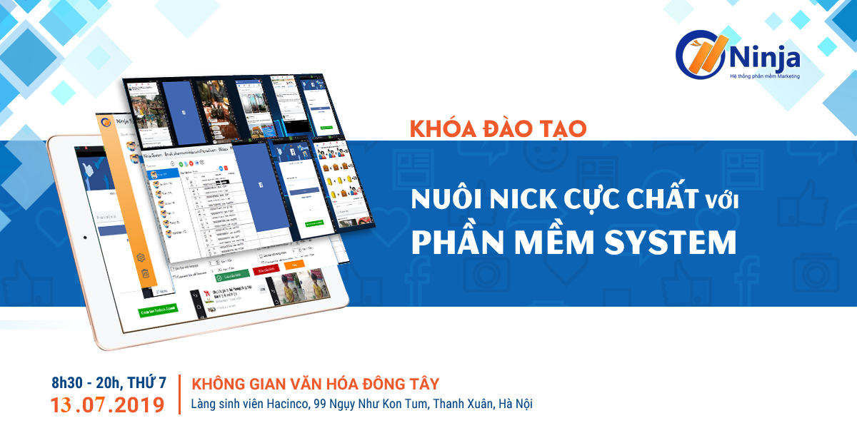 Quy trình nuôi nick facebook trên giả lập – Phần mềm Ninja System