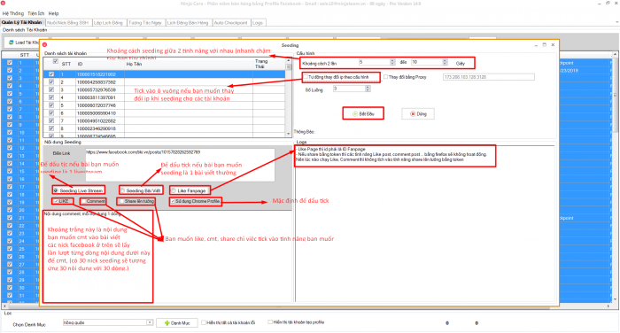 hướng dẫn seeding facebook