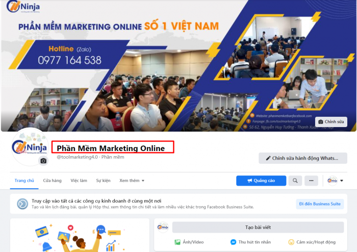 hướng dẫn tạo fanpage chuẩn seo