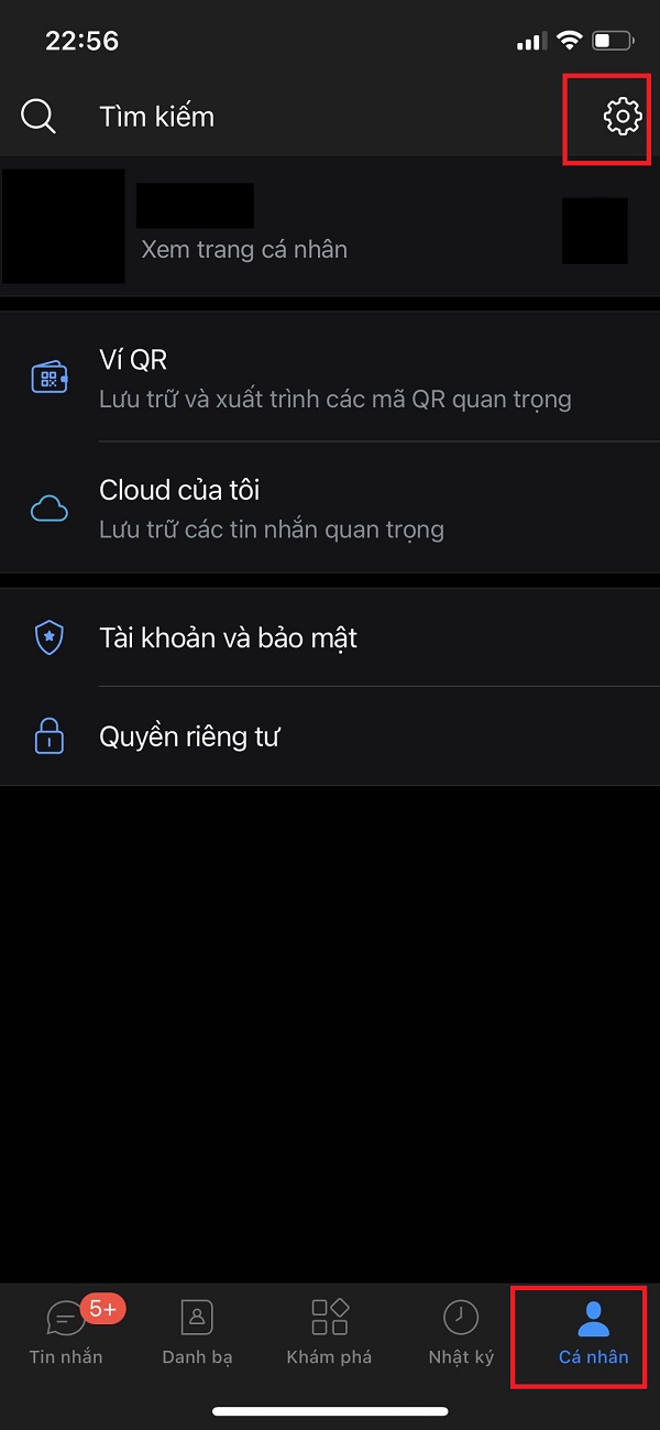 tài khoản zalo bị khóa