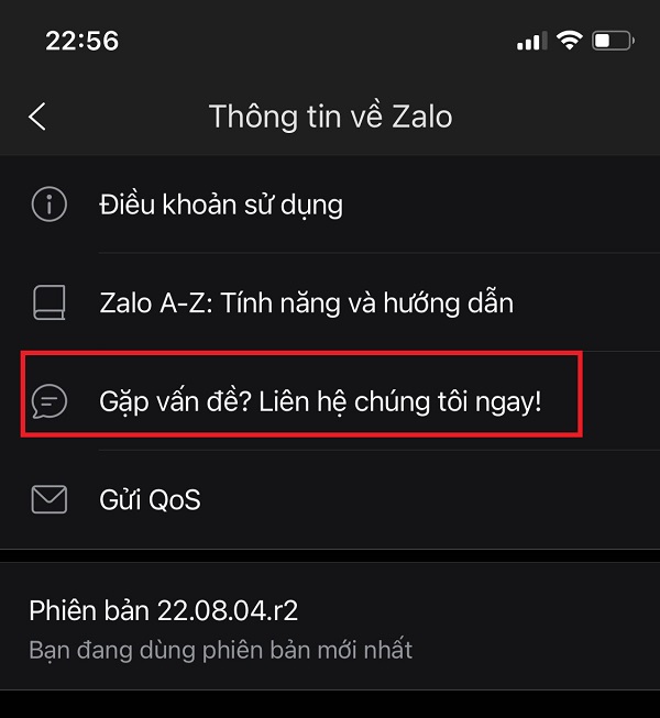 tài khoản zalo bị khóa