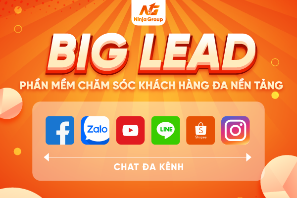 Biglead – Phần mềm chăm sóc khách hàng crm đa kênh chuyên nghiệp