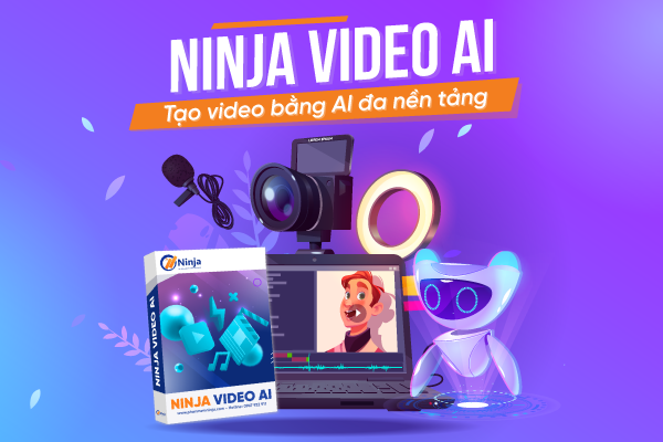 Tạo video bằng AI chuyên nghiệp, tự động với Ninja Video AI