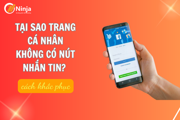 Cách khắc phục trang cá nhân không có nút nhắn tin